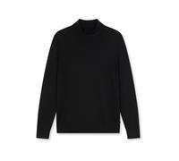 Strickpullover OLYMP "OLYMP Casual Strick, Pullover", Herren, Gr. S, schwarz, 50% Baumwolle, 50% Lyocell, Pullover Strickpullover (57874530-S) schwarz