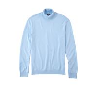 OLYMP Casual Regular Fit Rollkragenpullover hellblau, Einfarbig