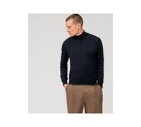 OLYMP Rollkragenpullover Herren Regular Fit 100% Schurwolle Blau 4XL
