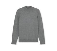 Strickpullover OLYMP "OLYMP Casual Strick", Herren, Gr. M, silbergrau, 74% Baumwolle, 26% Polyamid, Pullover Strickpullover (12442800-M) silbergrau