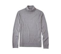 OLYMP Casual Regular Fit Rollkragenpullover stein, Einfarbig