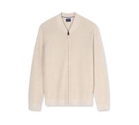 Strickjacke OLYMP "OLYMP Casual Strick, Strickjacke", Herren, Gr. XXL, hellbeige, 89% Baumwolle, 11% Polyamid, Strickjacken Strickjacke (69188004-XXL) hellbeige