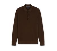 OLYMP "OLYMP Casual Strick, Polo langarm" (10454546-XL) braun
