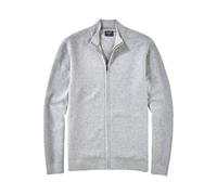 OLYMP Cardigan Herren Regular Fit Baumwolle grau, M