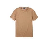 OLYMP Casual Regular Fit T-Shirt Rundhals caramel, Meliert