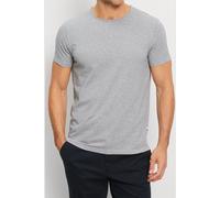 OLYMP Casual Regular Fit T-Shirt Rundhals silbergrau, Einfarbig