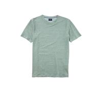 OLYMP Casual Regular Fit T-Shirt Rundhals smaragd, Einfarbig