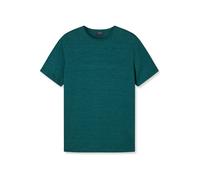 OLYMP Casual Regular Fit T-Shirt Rundhals türkis, Einfarbig