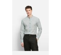 OLYMP Casual Regular Fit Trachtenhemd grau, Gestreift