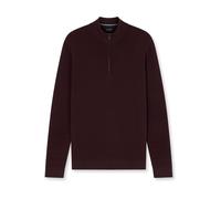 OLYMP Casual Regular Fit Troyer bordeaux, Strukturiert
