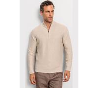 OLYMP Herren Strickpullover Casual.Strick,Struktur,978 Knit Regular fit,Hellbeige 20,L