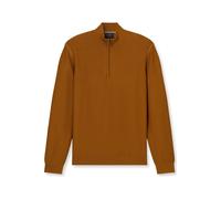 OLYMP Casual Regular Fit Troyer messing, Strukturiert