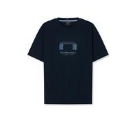 OLYMP Casual Relaxed Fit T-Shirt marine, Einfarbig