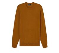 OLYMP Casual Regular Fit Pullover messing, Einfarbig