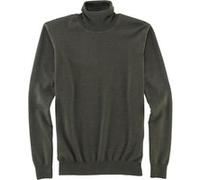 OLYMP Herren Rollkragenpullover Casual.Strick,Single Jersey,Regular fit,Oliv 47,XL