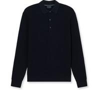 OLYMP Casual Regular Fit Strickpolo marine, Strukturiert
