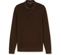 OLYMP Casual Strick Polo langarm Herren, Braun, , XL (53618428XL)