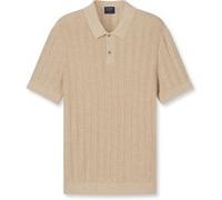 OLYMP Casual Regular Fit Poloshirt Kurzarm beige