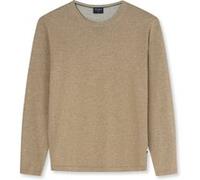 OLYMP Level Five Casual Body Fit Pullover camel, Einfarbig