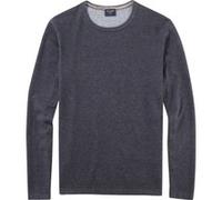 Strickjacke OLYMP "OLYMP Casual Strick", Herren, Gr. 3XL, anthrazit, 100% Baumwolle, Strickjacken (66580625-XXXL) anthrazit