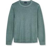 Strickpullover OLYMP "OLYMP Casual Strick, Pullover", Herren, Gr. S, grün, 100% Schurwolle, Pullover Strickpullover (65850959-S) grün
