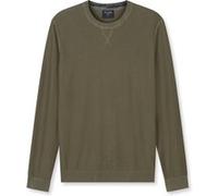 OLYMP Casual Strick Pullover Herren, Oliv, , S (53018547S)