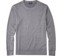 OLYMP Casual Regular Fit Pullover stein, Einfarbig