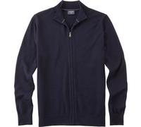 OLYMP Herren Strickjacke Casual.Strick,Single Jersey,978 Knit Regular fit,Marine 18,L