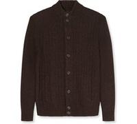 OLYMP Cardigan Herren Slim Fit braun, L
