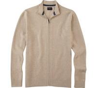 OLYMP Casual Strick Sweatjacke Herren, Beige, , 3XL (530246203XL)