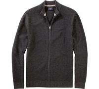 OLYMP Strickjacke Casual Regular Fit – Strukturiert – Anthrazit XXL