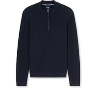 OLYMP Casual Regular Fit Troyer marine, Strukturiert