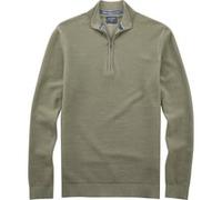 Troyer OLYMP "OLYMP Strick Casual" Gr. L, grün (oliv), Herren, Obermaterial: 100% Baumwolle, Pullover (91378223-L) oliv