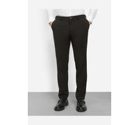 OLYMP Casual Tapered Fit Hose schwarz, Einfarbig