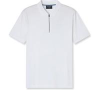Poloshirt OLYMP "OLYMP Casual Wirk, regular fit", Herren, Gr. XXL, weiß, 100% Baumwolle, Shirts (39595021-XXL) weiß