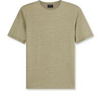 OLYMP Casual Wirk Leinen Shirt Herren, Grün, Kurzarm, L (56211241L)