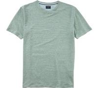 OLYMP Casual Wirk Leinen Shirt Herren, Grün, Kurzarm, XXL (56087288XXL)