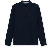 OLYMP Casual Wirk Polo langarm Herren, Blau, 3XL (543084183XL)