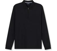 OLYMP Casual Wirk Polo langarm Herren, Schwarz, S (54308468S)