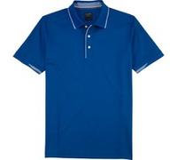 OLYMP Casual Regular Fit Poloshirt Kurzarm blau