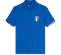OLYMP Casual Wirk Poloshirt Herren, Blau, Kurzarm, L (18990319L)