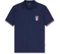 OLYMP Casual Regular Fit Halbarmpullover marine, Einfarbig