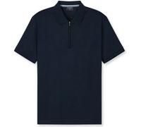 Poloshirt OLYMP "Casual", Herren, Gr. M, marine, Web, Obermaterial: 100% Baumwolle, regular fit normal, Shirts, regular fit (37424834-M) marine