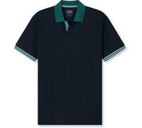 Poloshirt OLYMP "OLYMP Casual Wirk", Herren, Gr. M, marine, 51% Baumwolle, 49% Polyester, Shirts (26709231-M) marine