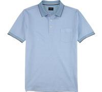 OLYMP Casual Regular Fit Poloshirt Kurzarm bleu