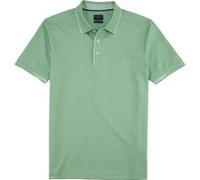 OLYMP Polo-Shirt Herren Regular Fit Kurzarm Baumwoll-Jersey grün, XL