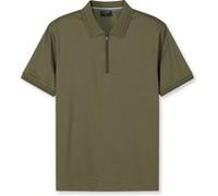 OLYMP Casual Wirk Poloshirt Herren, Oliv, Kurzarm, XS (54036247XS)