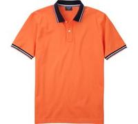 OLYMP Polo-Shirts Herren Regular Fit Kurzarm orange, M