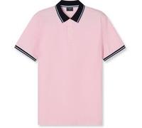 Poloshirt OLYMP "OLYMP Casual Wirk", Herren, Gr. XS, rot (rosé), 100% Baumwolle, Shirts (61039239-XS) rosé