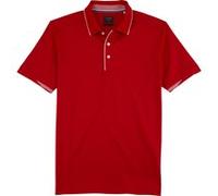 OLYMP Casual Wirk Poloshirt Herren, Rot, Kurzarm, L (54017235L)
